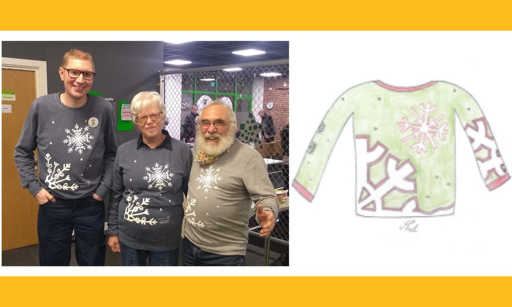Resident’s get creative with designing Christmas Jumpers